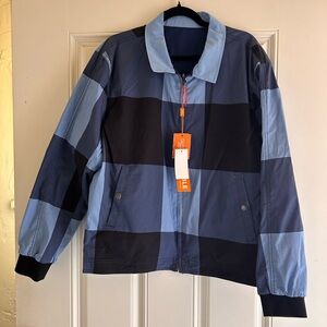 Men's Blue Reversible Jacket